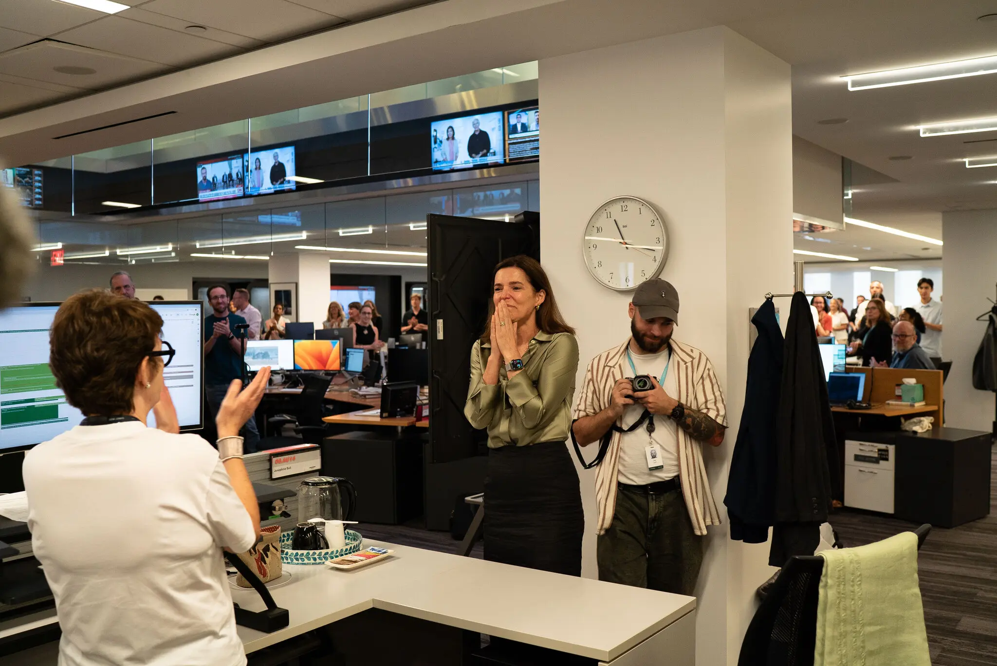 Емма Такер, головний редактор The Wall Street Journal, після новин про звільнення пана Гершковича.